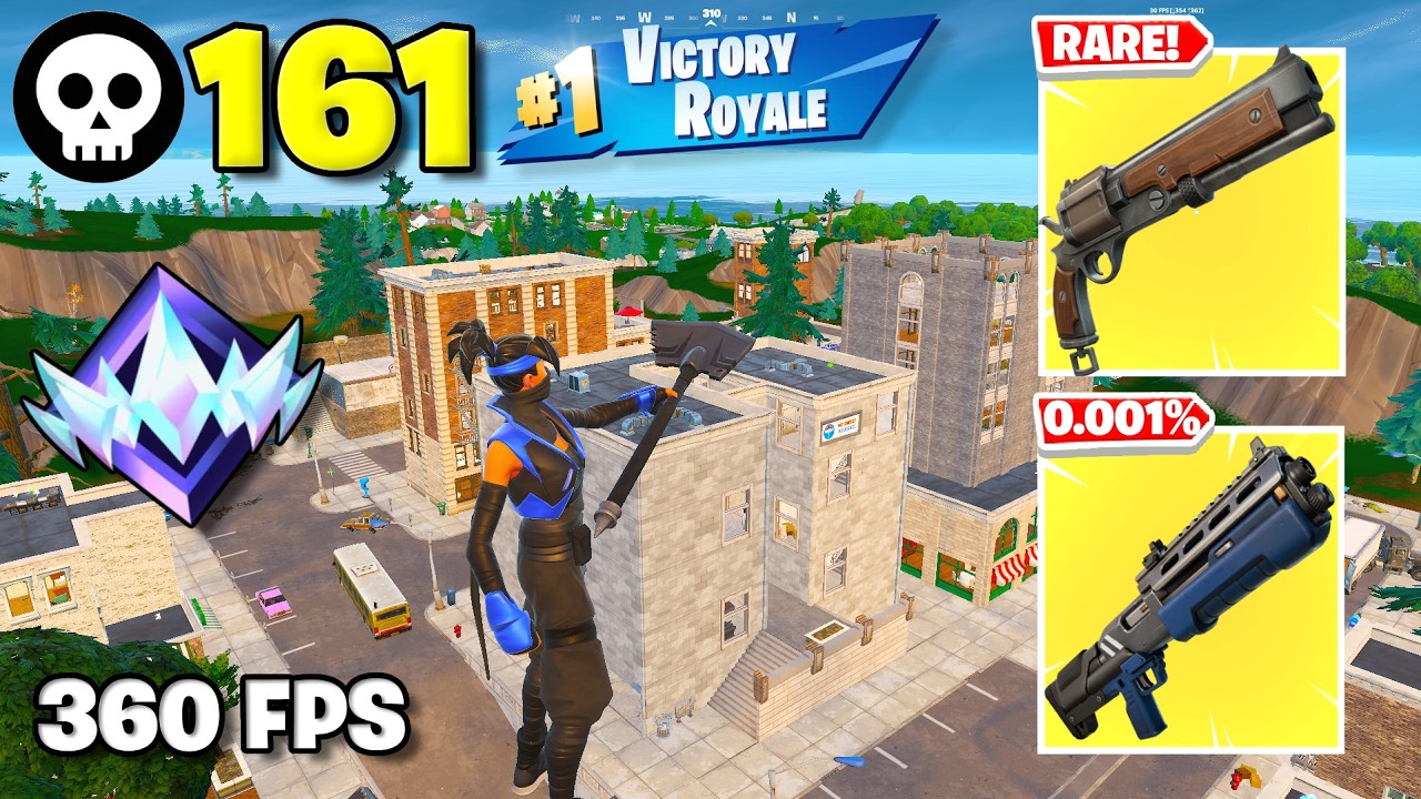 RARE INDIGO KUNO SKIN RETURNS! 161 Elimination "RELOAD” Gameplay Wins (Fortnite PS5 Controller) background