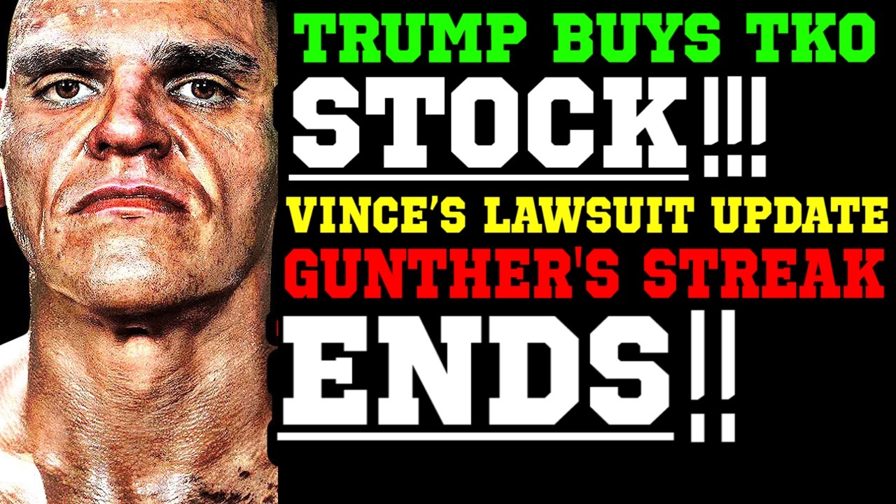 WWE News! Gunther’s 7 Year WWE Streak Ends! Sol Ruca’s Clash in Italy Status! Vince’s Lawsuit Update