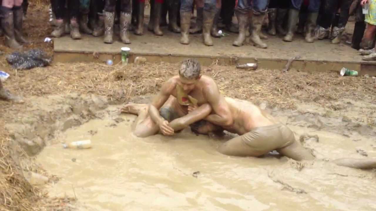 CHRIS LENNON GAY MUD WRESTLING background