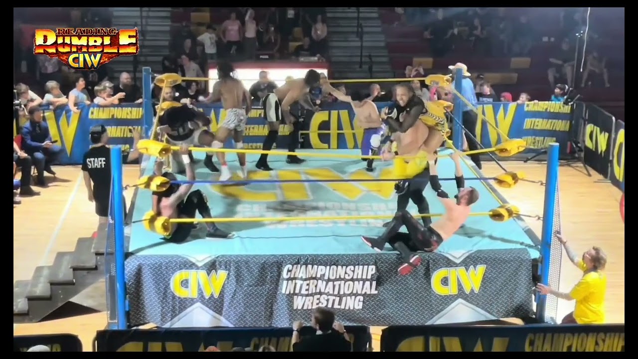 CIW Ringside Presents: THE READING RUMBLE OVER THE TOP ROPE BATTLE ROYAL