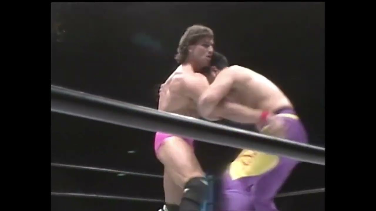 Wayne Shamrock vs Yoji Anjo (UWF Newborn 10-20-90) background
