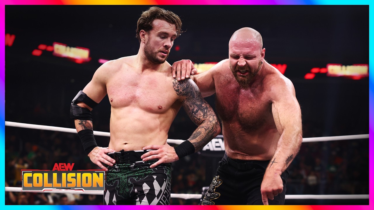 What Happened When Will Ospreay Teamed With PAC and Jon Moxley | AEW Collision background