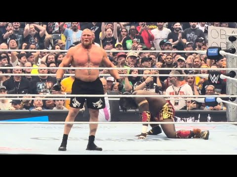 Brock Lesnar vs Oba Femi FULL MATCH - WWE April 19th 2026 background