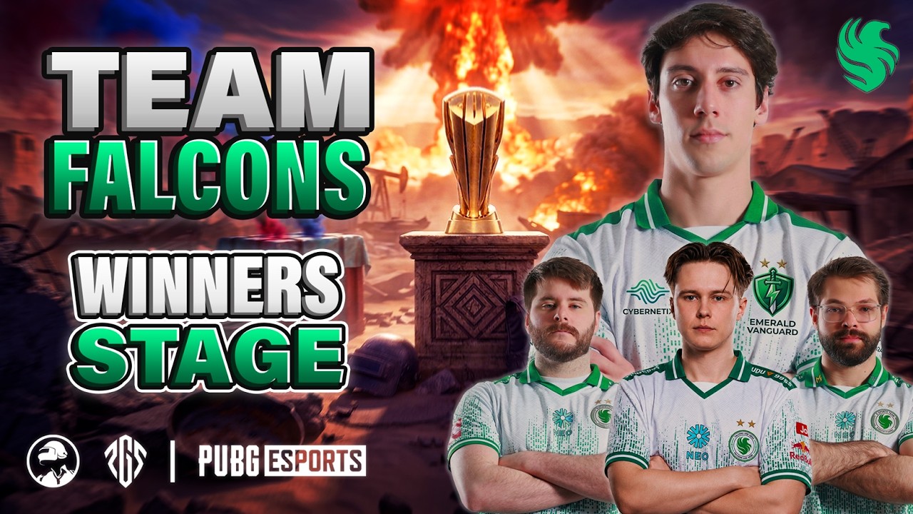 PGS 5 2026 | POV - Team Falcons | Winners Stage | PUBG Pro-Player