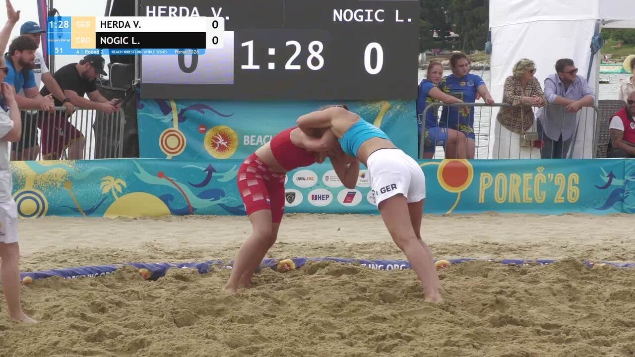Viviane Bettina HERDA (GER) vs. Lana NOGIC (CRO) • A | Round 2 • Women's BW 60Kg background