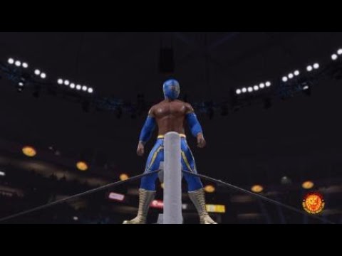 NJPW - Mistico vs Kazuchika Okada 2026 New Japan Pro Wrestling AEW CMLL One On One Match background