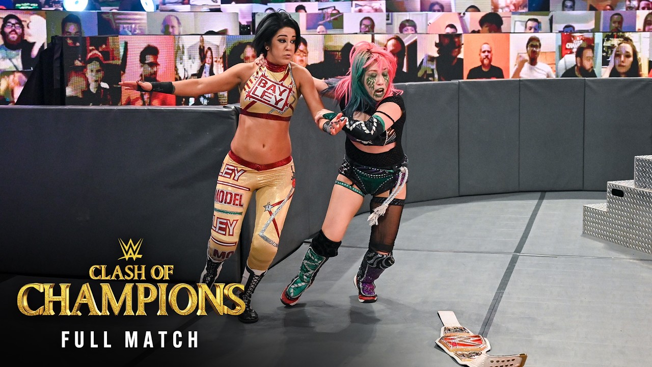 FULL MATCH: Bayley vs. Asuka | SmackDown Women's Title Match: WWE Clash of Champions 2020 background