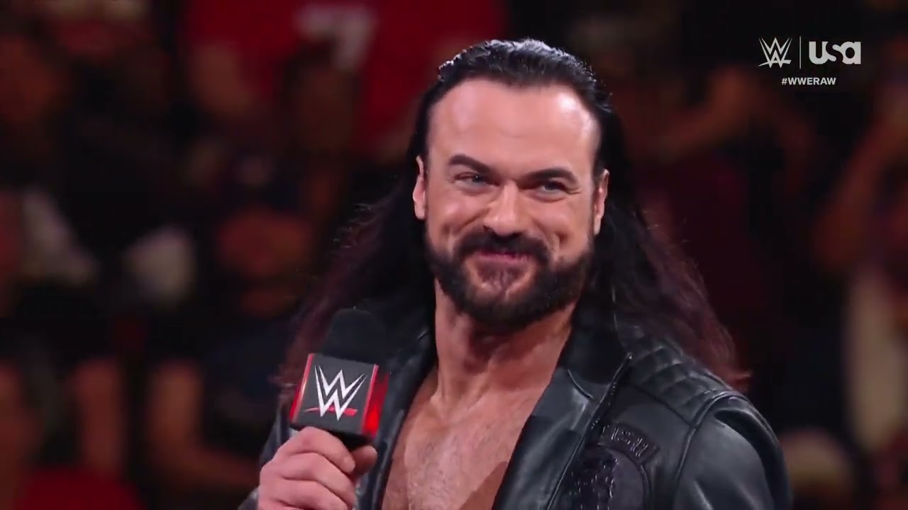 Drew McIntyre talks about Seth Rollins, CM Punk & The Rock (1/2) | WWE RAW 03/11/24 background