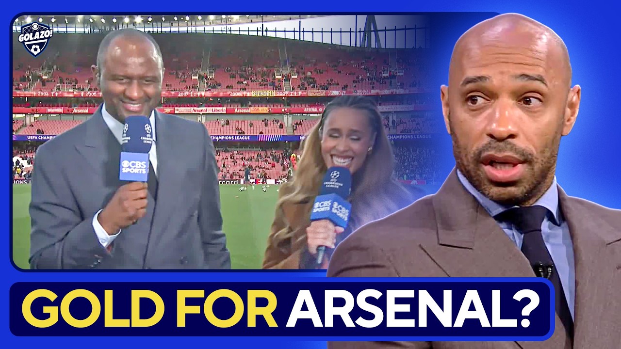 Will Arsenal finish the season with Silverware? Thierry Henry and Patrick Vieira discuss | UCL Today background