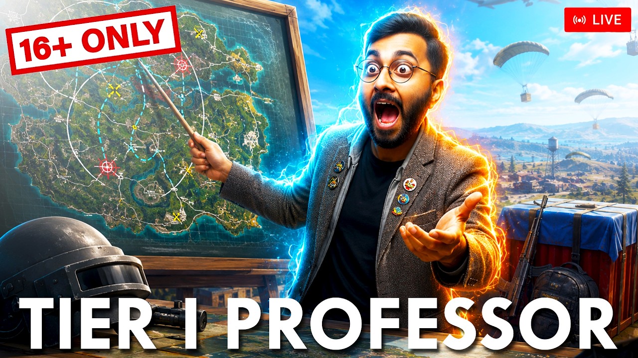 The Professor of PUBG 4K 60FPS Bengali Live Gameplay