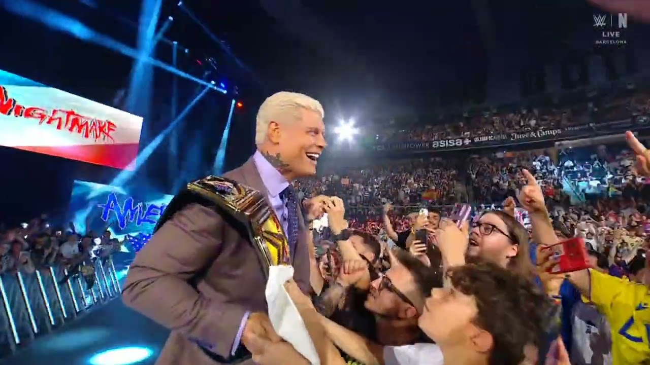 WWE SMACKDOWN CODY RHODES ENTRANCE 05/29/26