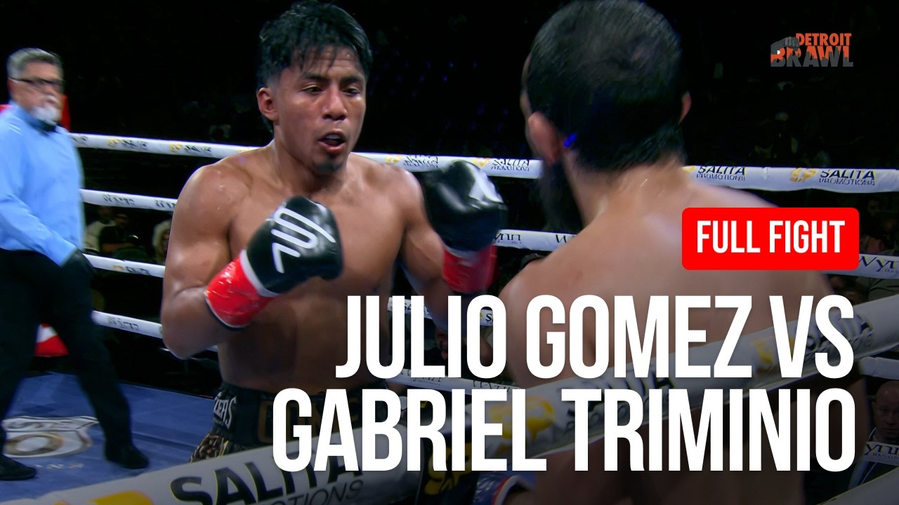 JULIO GOMEZ vs GABRIEL TRIMINIO | FULL FIGHT đ„ 2026-05-31 20:07 background