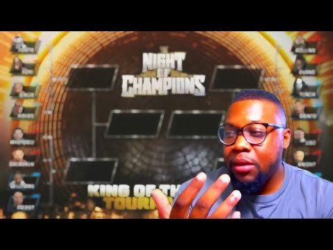WWE King Of Ring Tournament Predictions background