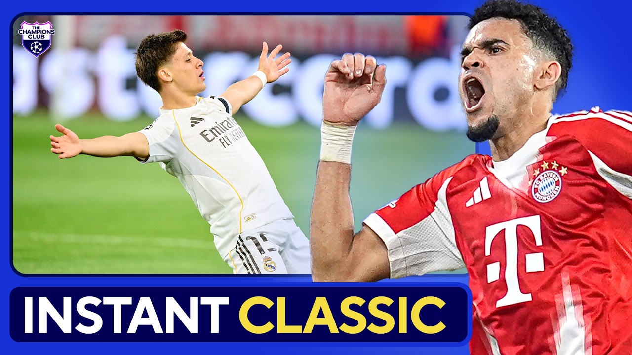 Bayern Munich win THRILLER over Real Madrid background