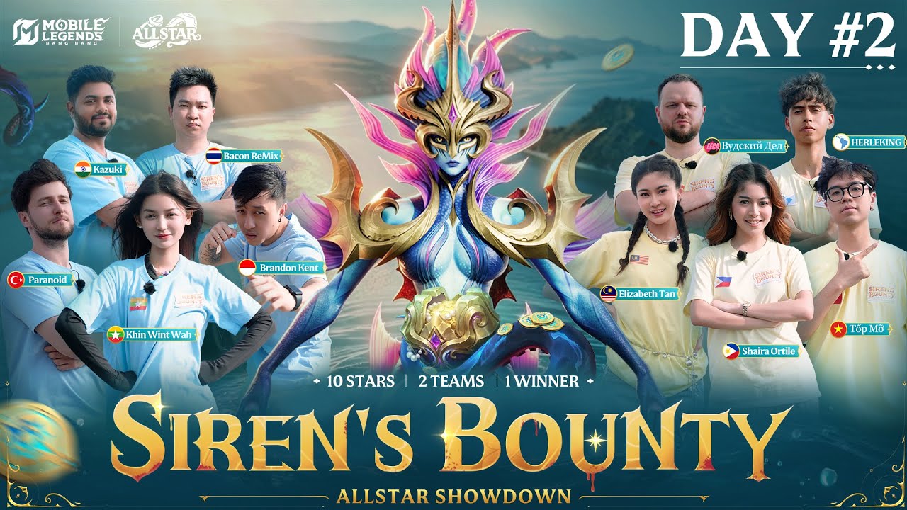10 Stars, 1 Bounty, 5vs5 Clash | ALLSTAR SHOWDOWN 2026 Day 2 | Mobile Legends: Bang Bang