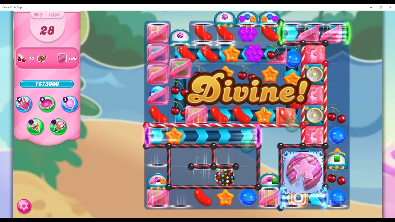 Candy Crush Custom Level background