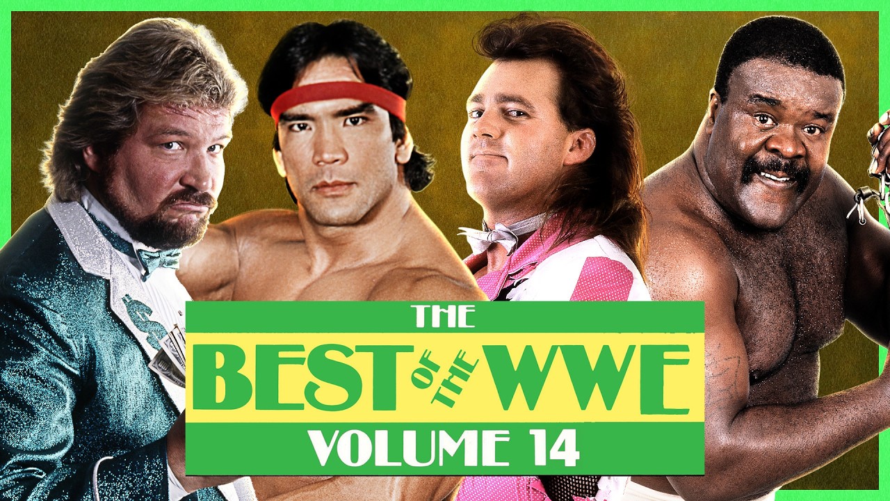 FULL HOME VIDEO: Best of the WWE, Vol. 14 | JYD vs. DiBiase; Steamboat, Beefcake and MORE! background