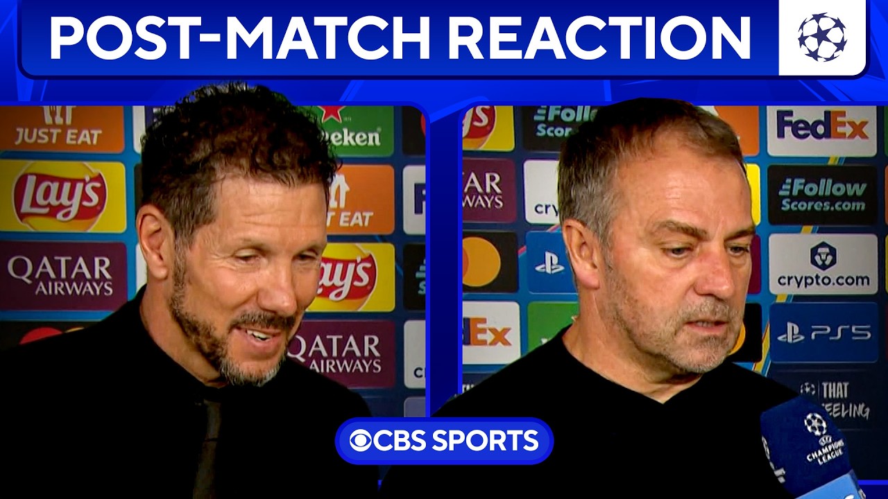 "I was CALM" Simeone on Atleti staving off Barcelona comeback background