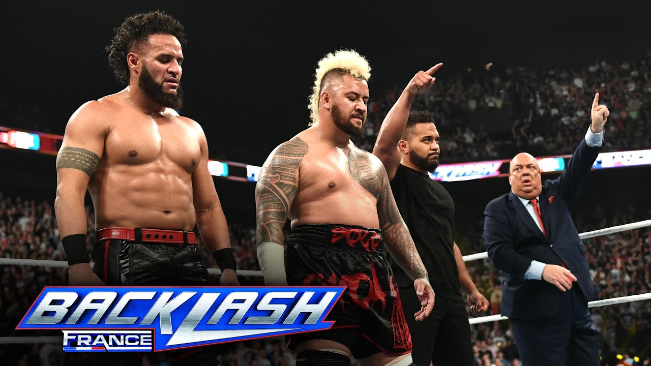Tanga Loa saves The Bloodline from Street Fight defeat: WWE Backlash France highlights, May 4, 2024 background