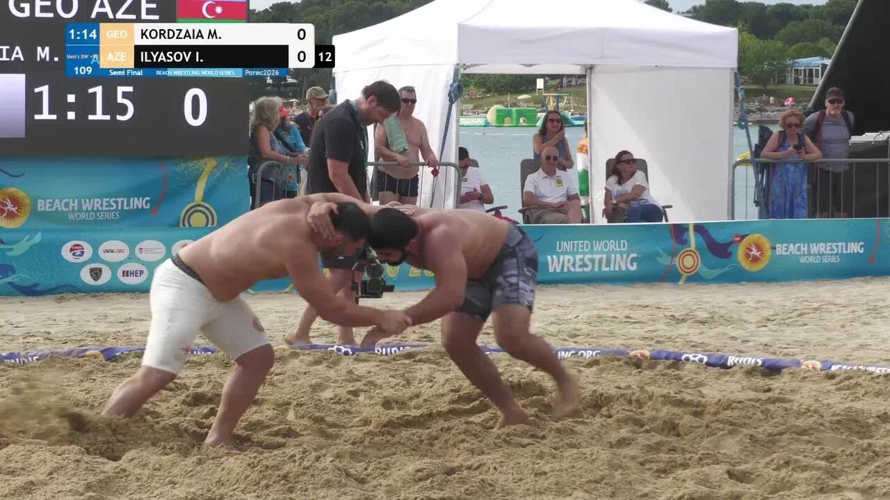 Mamuka KORDZAIA (GEO) vs. Islam ILYASOV (AZE) • Semi Final • Men's BW +90Kg background