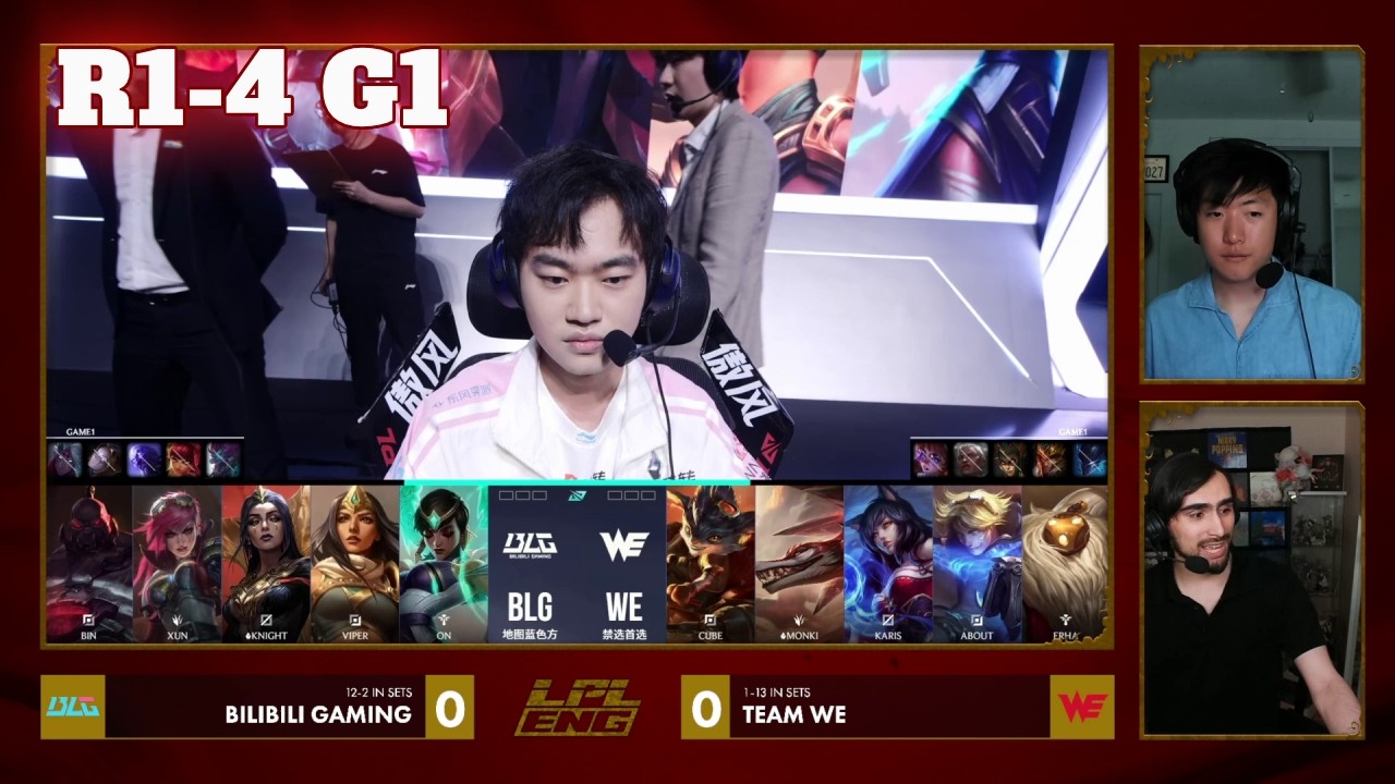 BLG vs WE - Game 1 | Round 1 S16 LPL Spring Playoffs 2026 | Bilibili Gaming vs Team WE G1 full