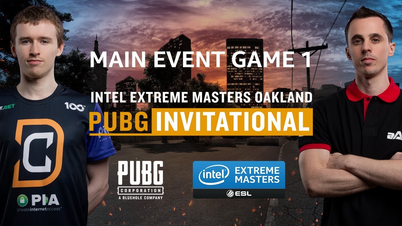 PUBG - GAME 1 - Final - IEM Oakland PUBG Invitational background