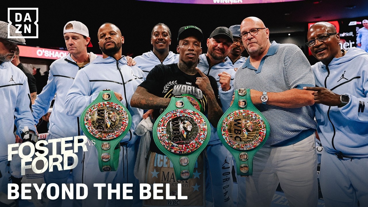 ALL eyes are on O'Shaquie Foster | BEYOND THE BELL background