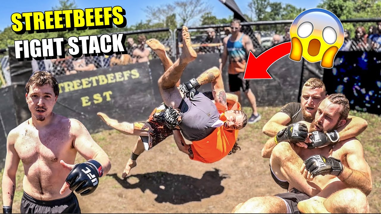 37 Minutes of People Testing Their Chin | STREETBEEFS background