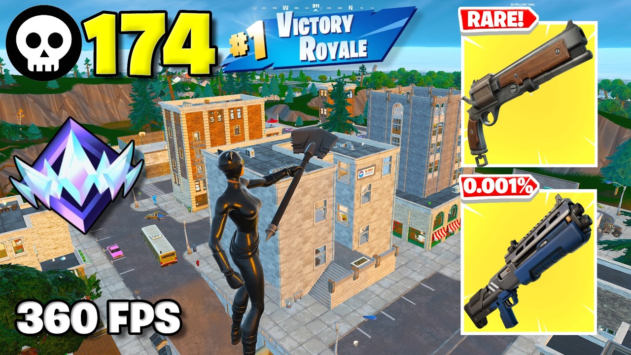 174 Elimination "RANKED RELOADโ Gameplay Wins (Fortnite Chapter 7 PS5 Controller)