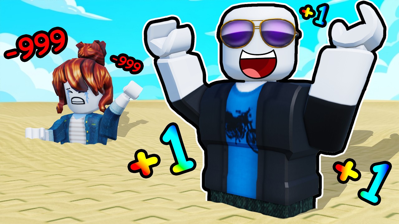 Every Second +1 SPEED to Escape Roblox QUICKSAND...