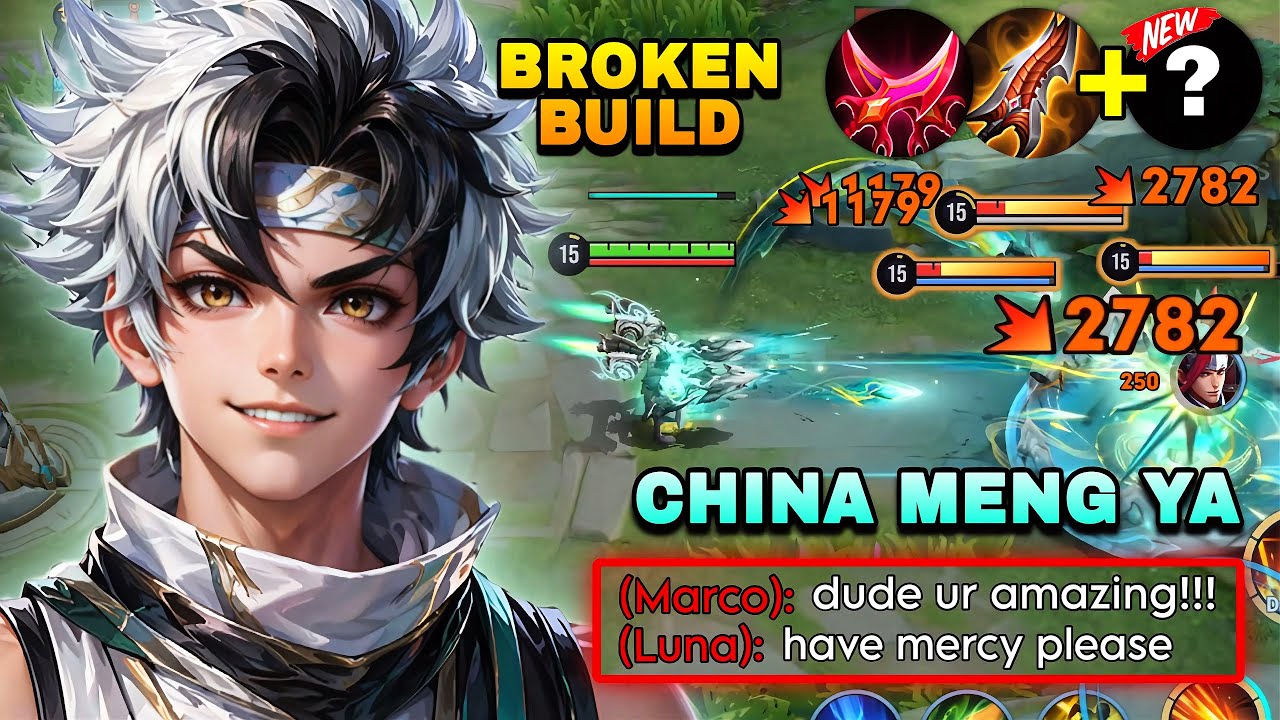 CHINA MENGYA IS THE TRUE KING OF FARM LANE WITH THIS SEMI TANK BROKEN BUILD! | HONOR OF KINGS