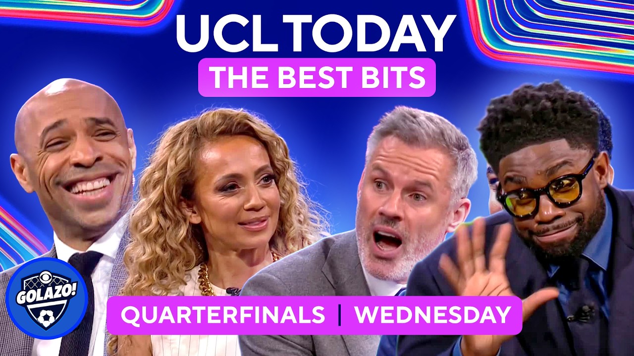 Barcelona & Liverpool suffer defeat in quarterfinals as PSG & Atlético shine | UCL Today BEST BITS background