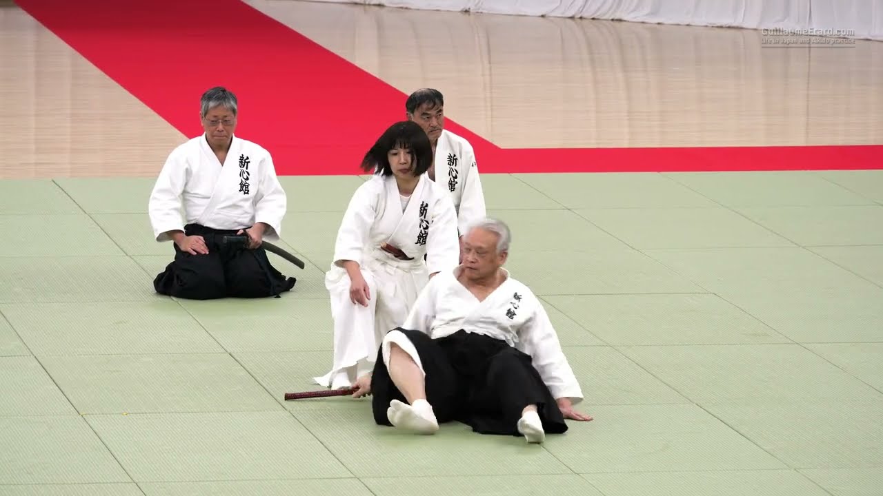 Sekiguchi shinshin-ryu Jujutsu - 49th All Japan Kobudo Demonstration background