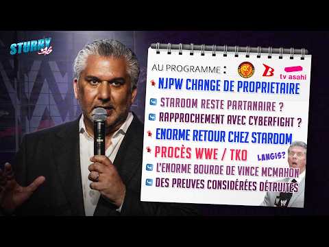 Procès WWE/TKO : l'affaire Langis, Bushiroad cède NJPW, gros retour chez STARDOM (VOD du 27.05.26) background