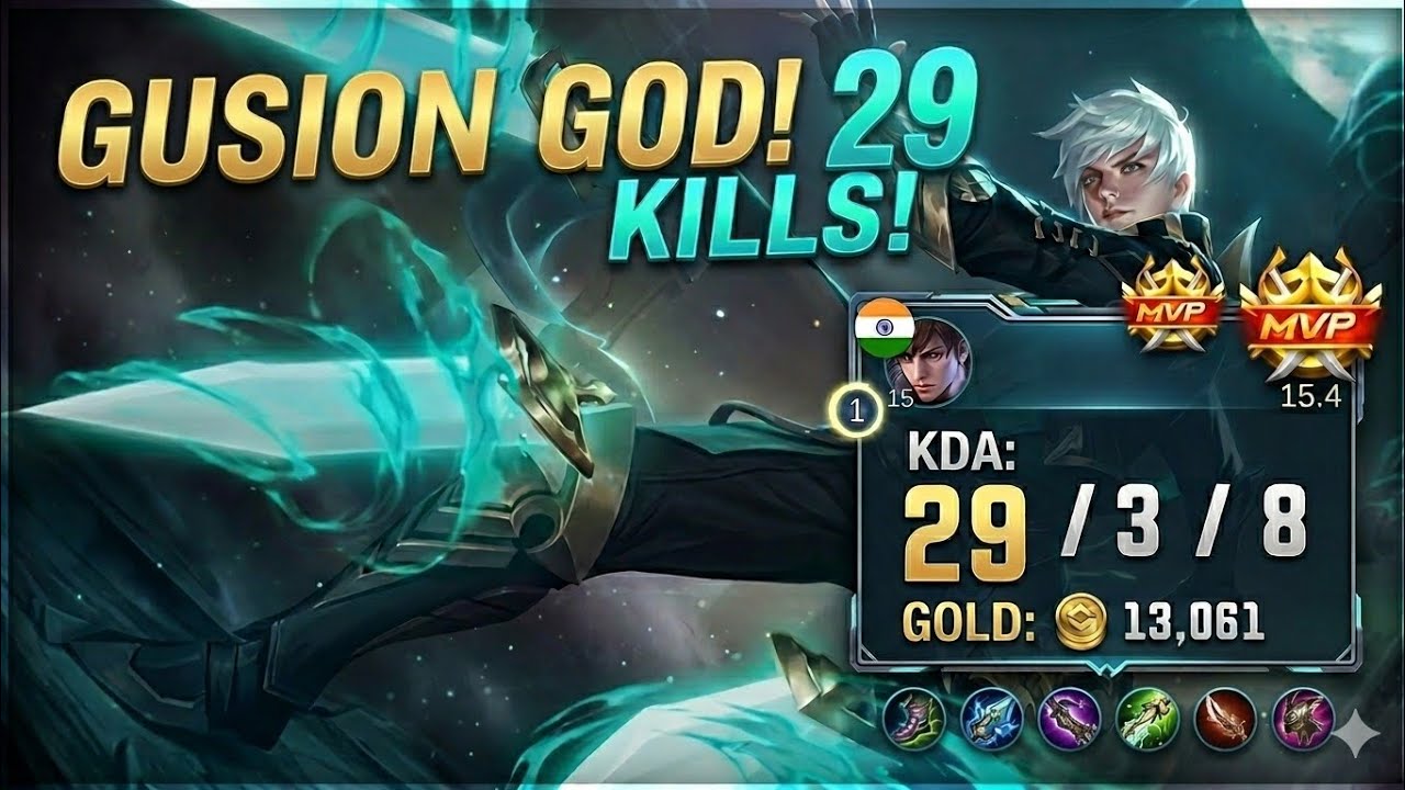 Gusion (Assasin) Montage || MLBB #mobilelegendsbangbang #montage #moba55allstar #moba55creator