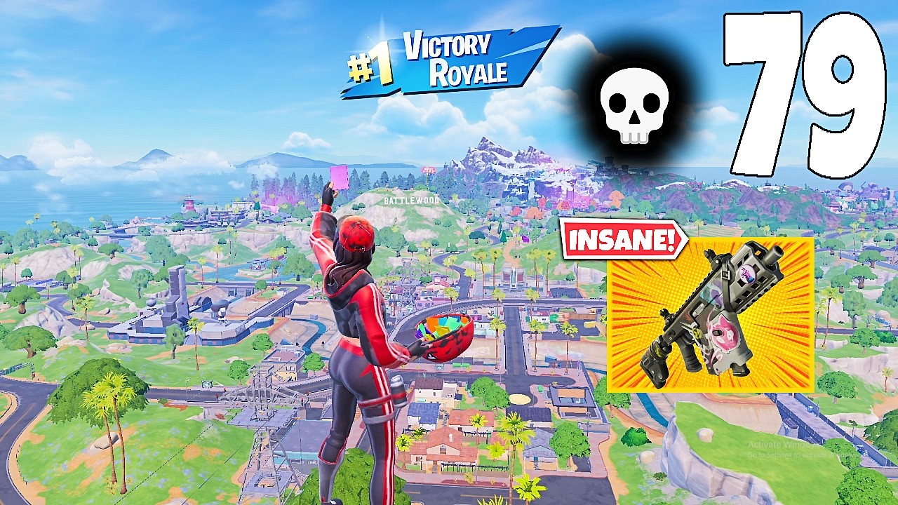 79 Elimination Solo Vs Squads/squads "Zero Build" Gameplay Wins (NEW Fortnite Chapter 7 Season 2 PC) background