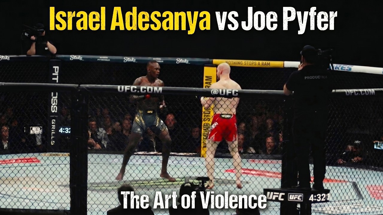 The Art of Violence | Israel Adesanya vs Joe Pyfer background