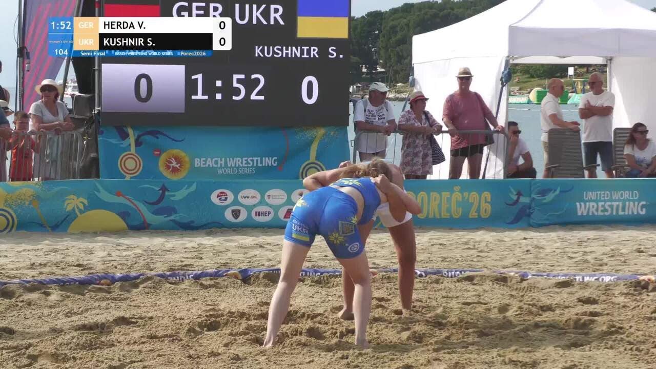 Viviane Bettina HERDA (GER) vs. Sofiia KUSHNIR (UKR) • Semi Final • Women's BW 60Kg background