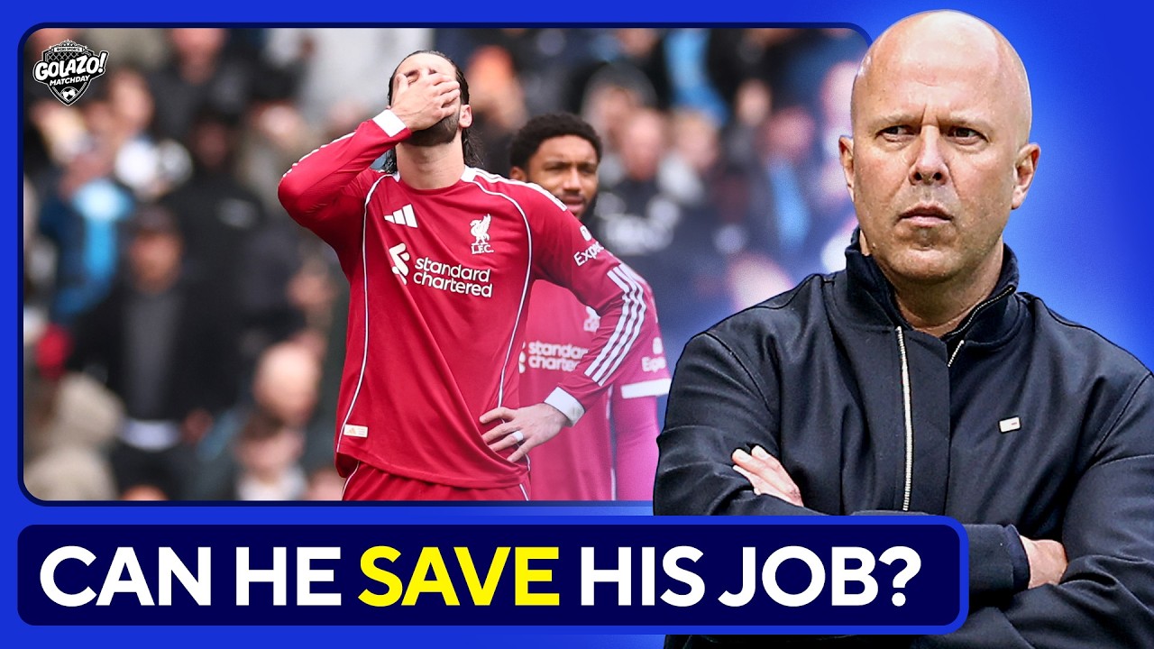 Man City CRUSH Liverpool to pile the pressure on Arne Slot background