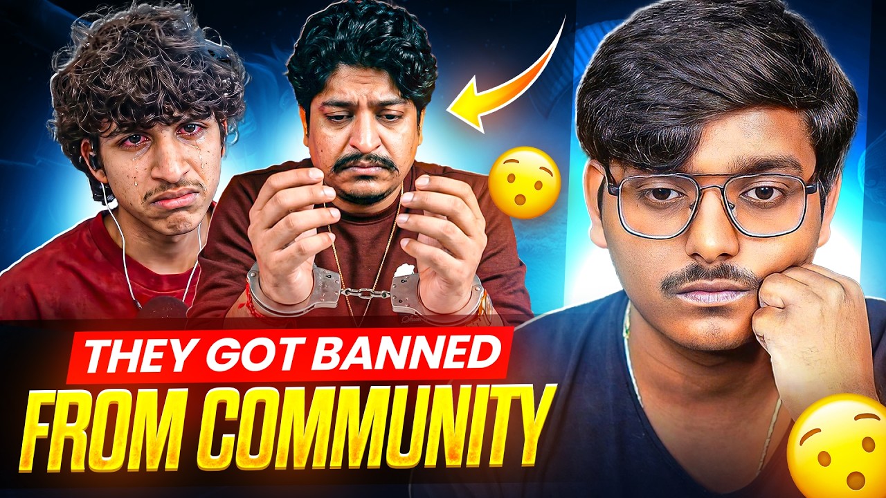 Piyush Joshi & GYAN GAMING BANNED From FF Community?😳Kicked Out of Free Fire Community?😱
