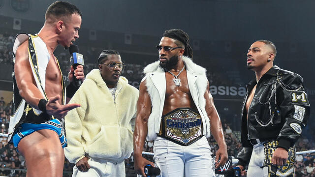 Carmelo Hayes and Ricky Saints interrupt Trick Williams: SmackDown highlights, May 29, 2026 background