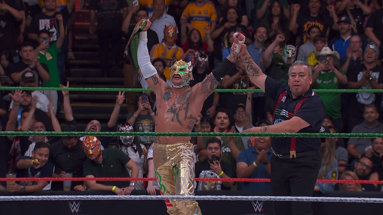 Rey Fenix wins the Cruiserweight Title from Laredo Kid: Noche de Los Grandes, May 30, 2026