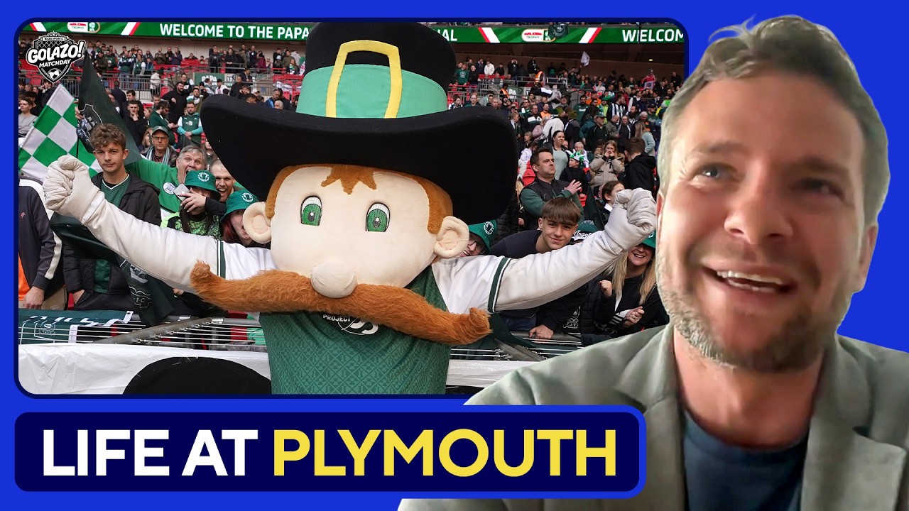 "I'm just myself" TOM CLEVERLY on his coaching philosophy at Plymouth Argyle background