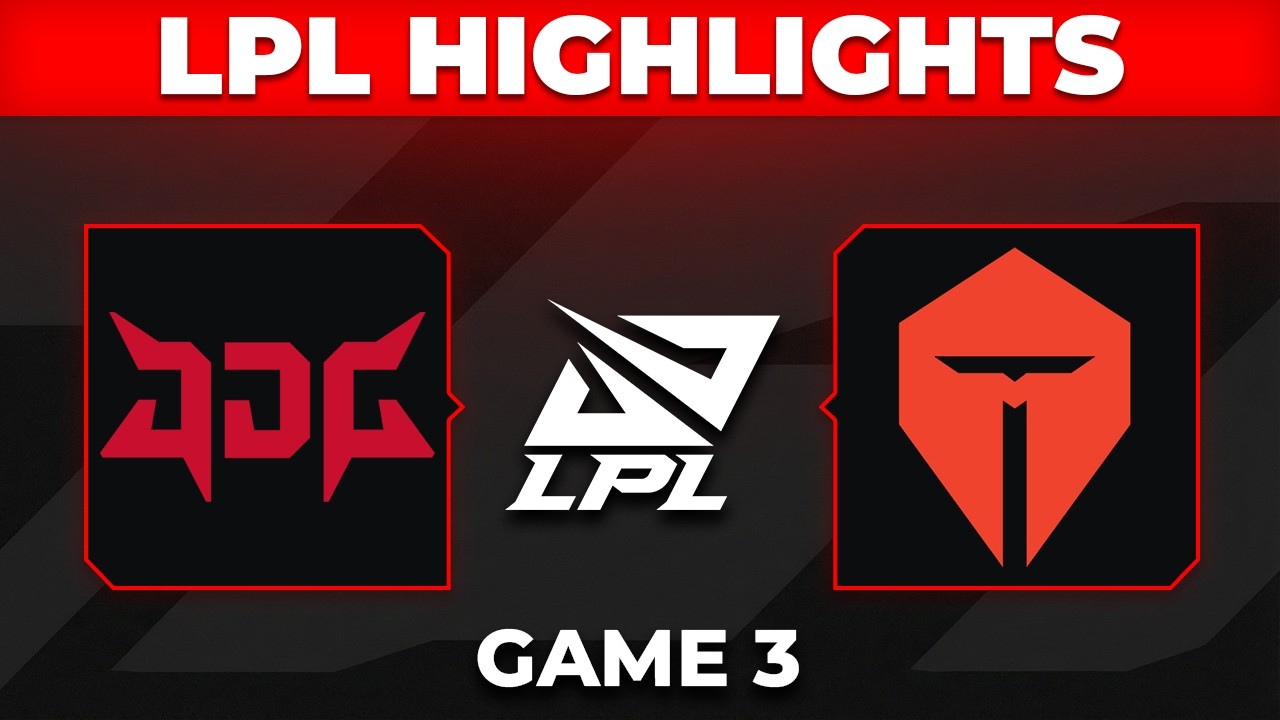 JDG vs TES Highlights Game 3 | LPL 2026 Quarterfinals Split 2 | JD Gaming vs Top Esports