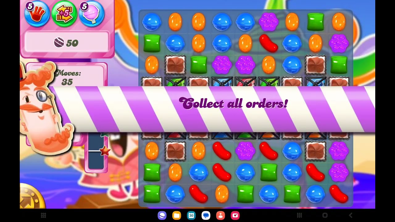 Candy crush saga old version modded gameplay #124