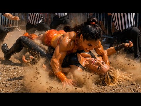 AI Women’s Wrestling Just Hit Another Level | Nyx & Astra Backstage Brawl background