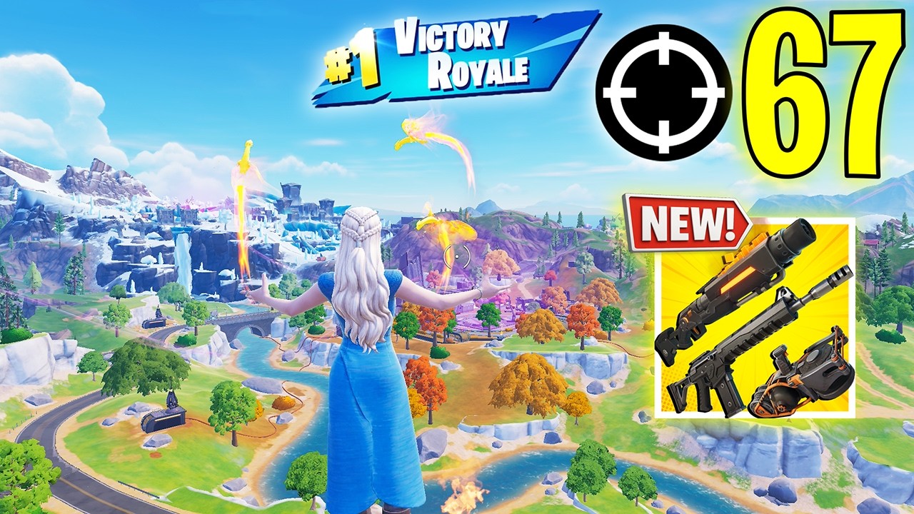 67 Elimination Solo Vs Squads Gameplay "Build" Wins (NEW! Fortnite Chapter 7 Season 2)