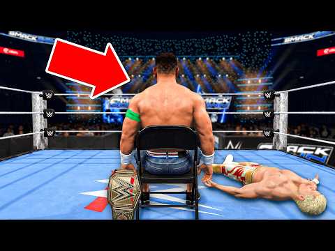 Can I Win the WWE Championship Without Moving? background