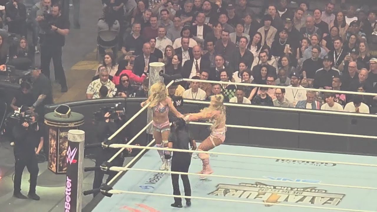 FULL MATCH: Tiffany Stratton Vs Charlotte Flair - WWE Women's Championship WM41 4-19-25 background