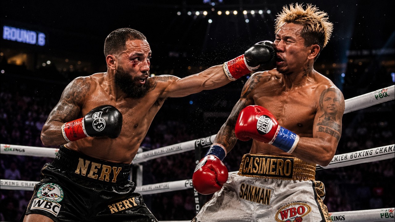 IT'S WAR! Luis Nery vs John Riel Casimero Ends in Absolute CHAOS – Fans STUNNED! background